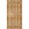 Ekena Millwork Spaced Board-n-Batten Shutters, Rough Sawn Western Red Cedar, 28 7/8W x 55H, PR RBS06S29X055RWR - alternate 2